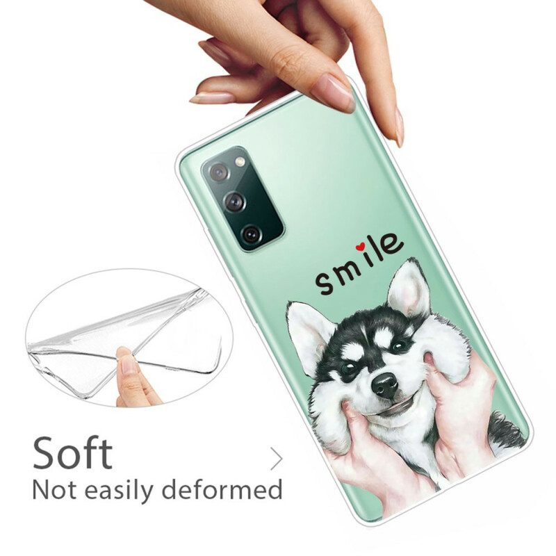 Cover Samsung Galaxy S20 FE Cane Sorridente