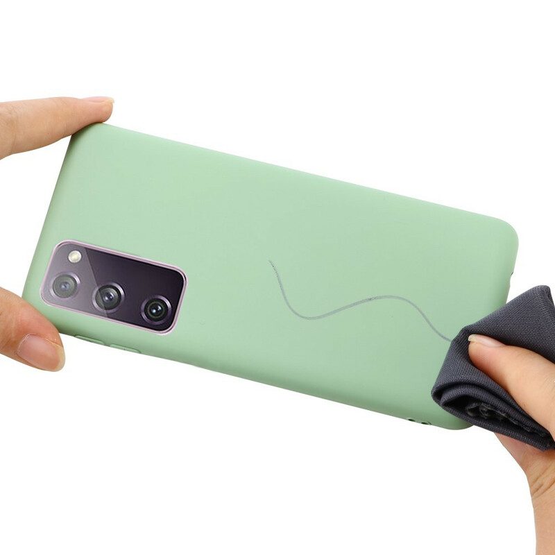 Cover Samsung Galaxy S20 FE Design In Silicone Liquido