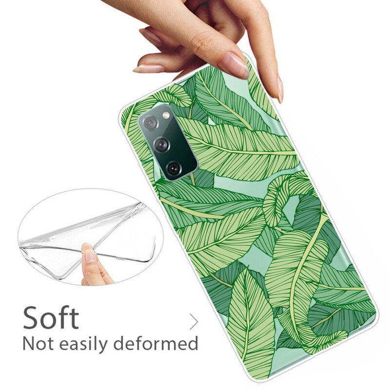 Cover Samsung Galaxy S20 FE Fogliame