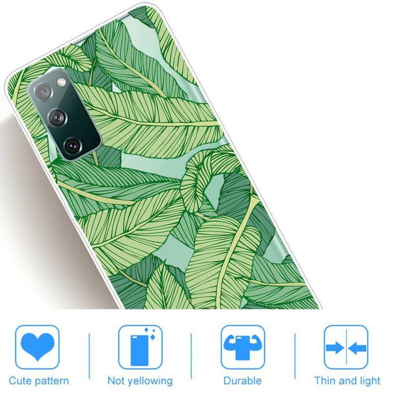 Cover Samsung Galaxy S20 FE Fogliame