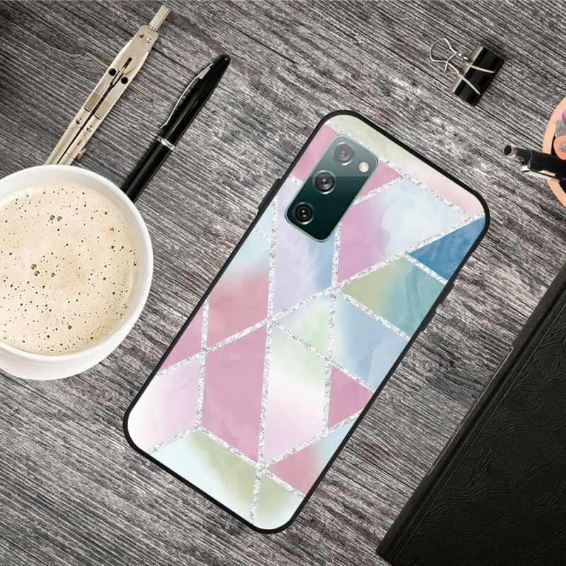 Cover Samsung Galaxy S20 FE Geometria Del Marmo