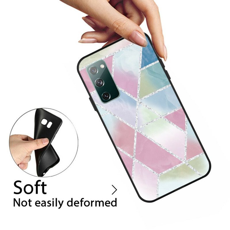 Cover Samsung Galaxy S20 FE Geometria Del Marmo