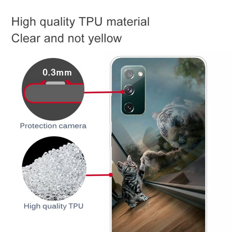 Cover Samsung Galaxy S20 FE Il Sogno Del Gattino