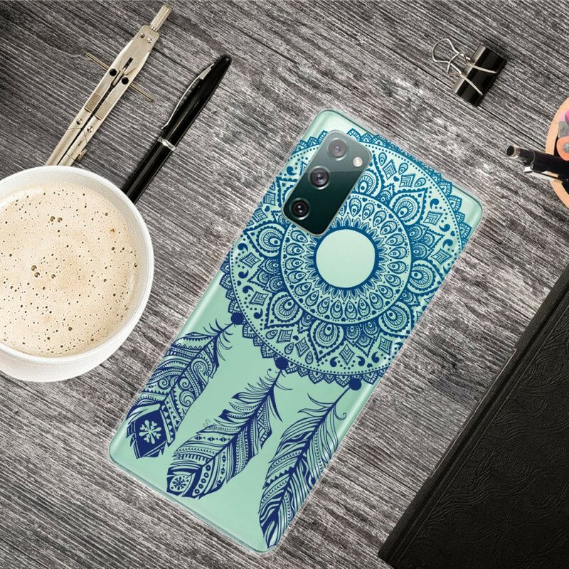 Cover Samsung Galaxy S20 FE Mandala A Fiore Singolo