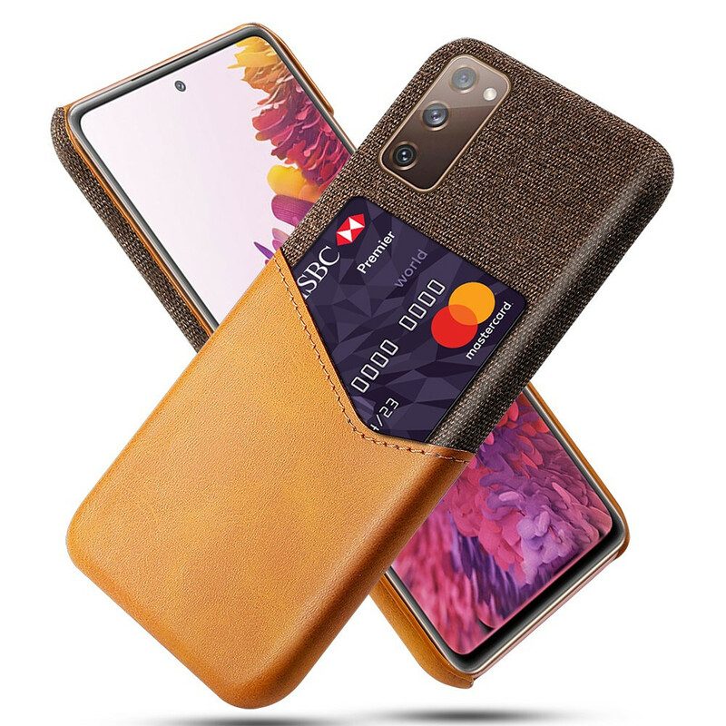 Cover Samsung Galaxy S20 FE Titolare Della Carta Ksq