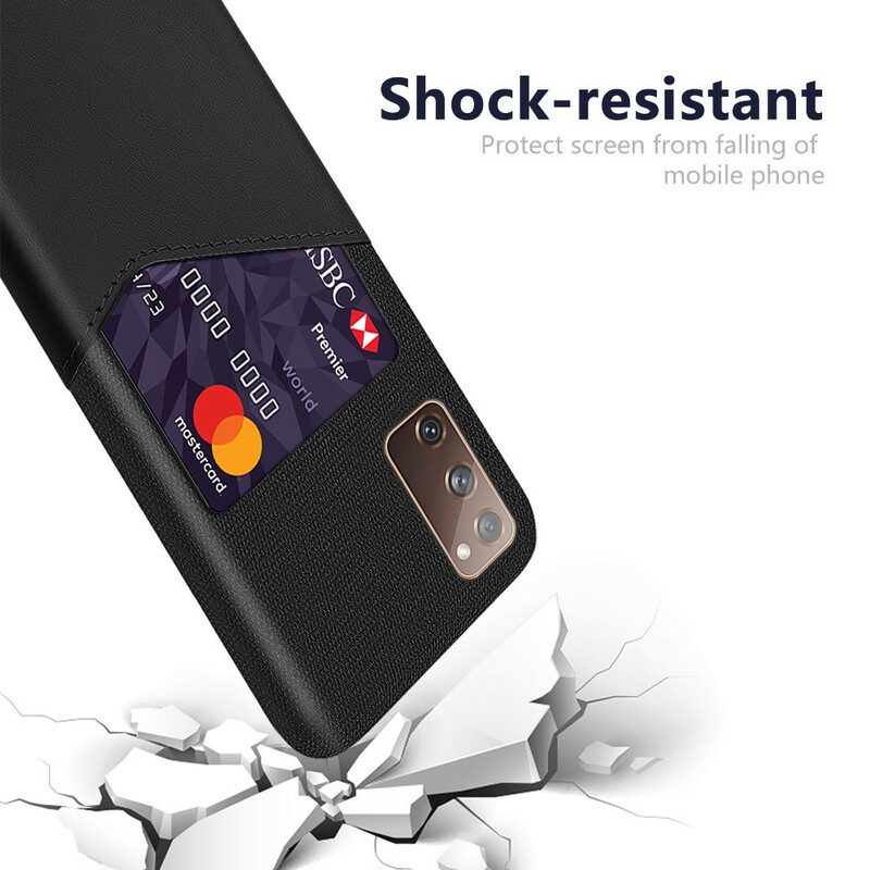 Cover Samsung Galaxy S20 FE Titolare Della Carta Ksq
