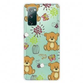 Cover Samsung Galaxy S20 FE Top Con Orsacchiotti