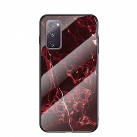 Cover Samsung Galaxy S20 FE Vetro Temperato Di Colore Premium