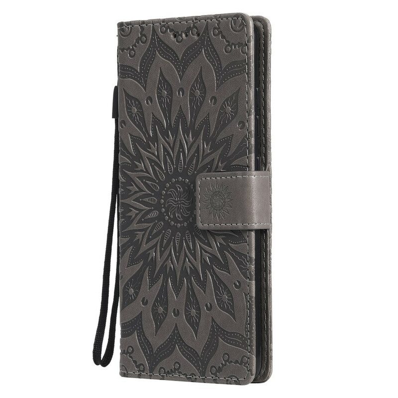 Custodia in pelle Samsung Galaxy S20 FE Fiore Del Sole