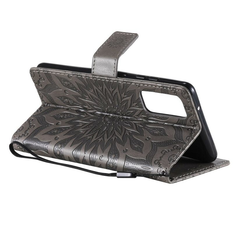 Custodia in pelle Samsung Galaxy S20 FE Fiore Del Sole