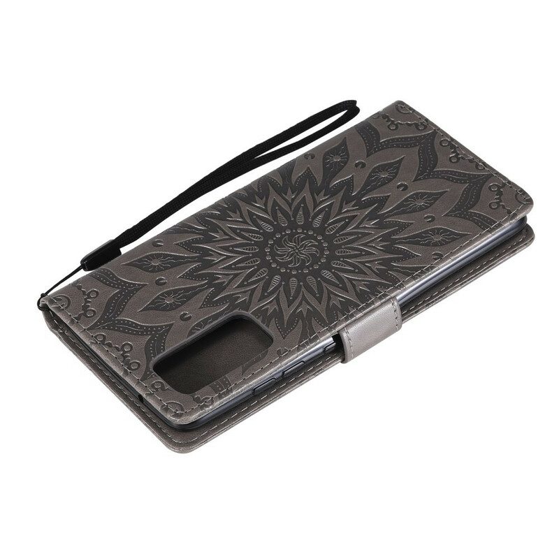 Custodia in pelle Samsung Galaxy S20 FE Fiore Del Sole