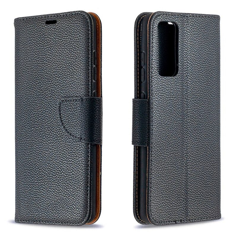Custodia in pelle Samsung Galaxy S20 FE Folio Cover Litchi Rabat Obliquo