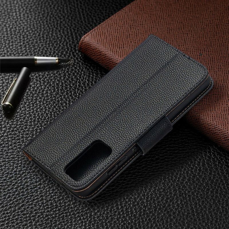 Custodia in pelle Samsung Galaxy S20 FE Folio Cover Litchi Rabat Obliquo