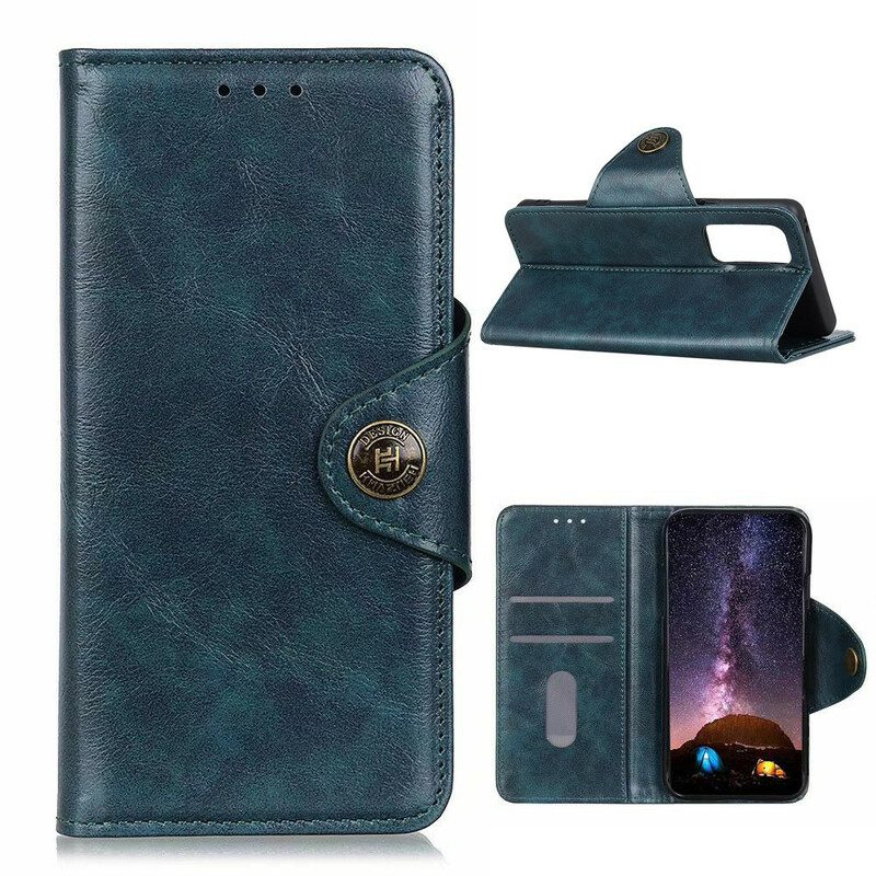Custodia in pelle Samsung Galaxy S20 FE Similpelle Lucida Khazneh