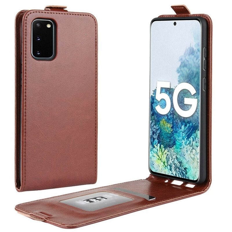 Folio Cover Samsung Galaxy S20 FE Custodia in pelle Effetto Pelle Pieghevole