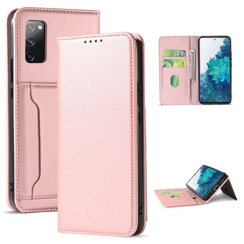 Folio Cover Samsung Galaxy S20 FE Custodia in pelle Supporto Per Portacarte