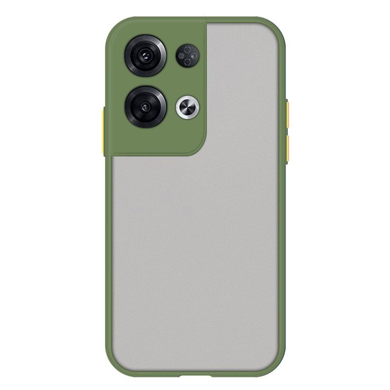 Cover Oppo Reno 8 Pro Bordi Colorati Ibridi