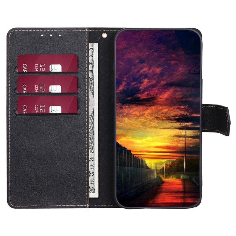 Custodia in pelle Oppo Reno 8 Pro Ecopelle Conciata