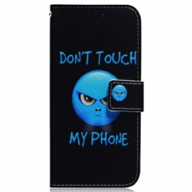 Custodia in pelle Oppo Reno 8 Pro Telefono Emoji Con Cordino