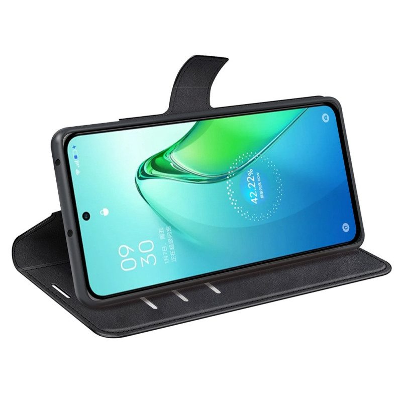 Folio Cover Oppo Reno 8 Pro Cuciture Fini