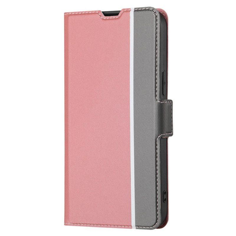 Folio Cover Oppo Reno 8 Pro Due Toni