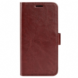 Custodia in pelle Vivo Y16 Ecopelle Vintage