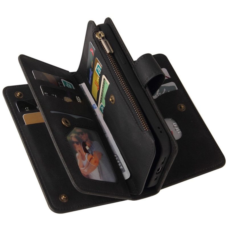 Custodia in pelle Vivo Y16 Multifunzione
