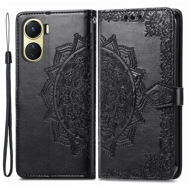 Folio Cover Vivo Y16 Barocco-mandala