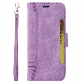 Folio Cover Vivo Y16 Betopnice Porta Carte Frontale