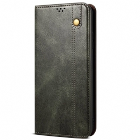 Folio Cover Vivo Y16 Custodia in pelle Cera