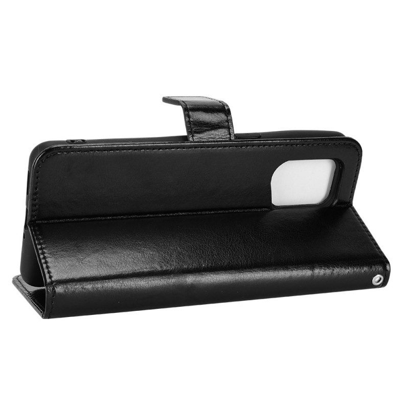 Custodia in pelle Oppo Find X5 Pro Ecopelle Appariscente