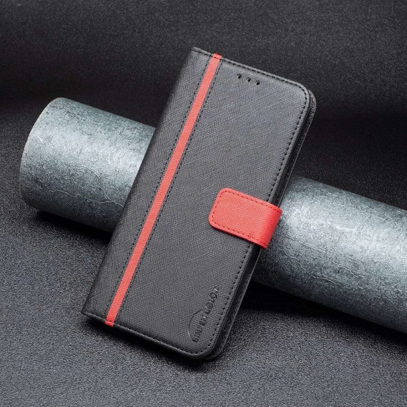 Custodia in pelle Oppo Find X5 Pro Ecopelle Tetxuré Binfen Color