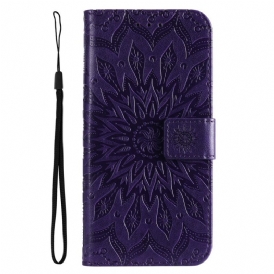 Custodia in pelle Oppo Find X5 Pro Sole Perizoma