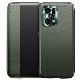 Custodia Oppo Find X5 Pro Similpelle