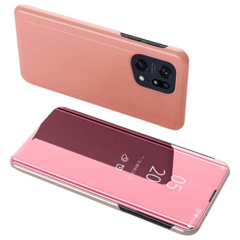 Custodia Oppo Find X5 Pro Specchio