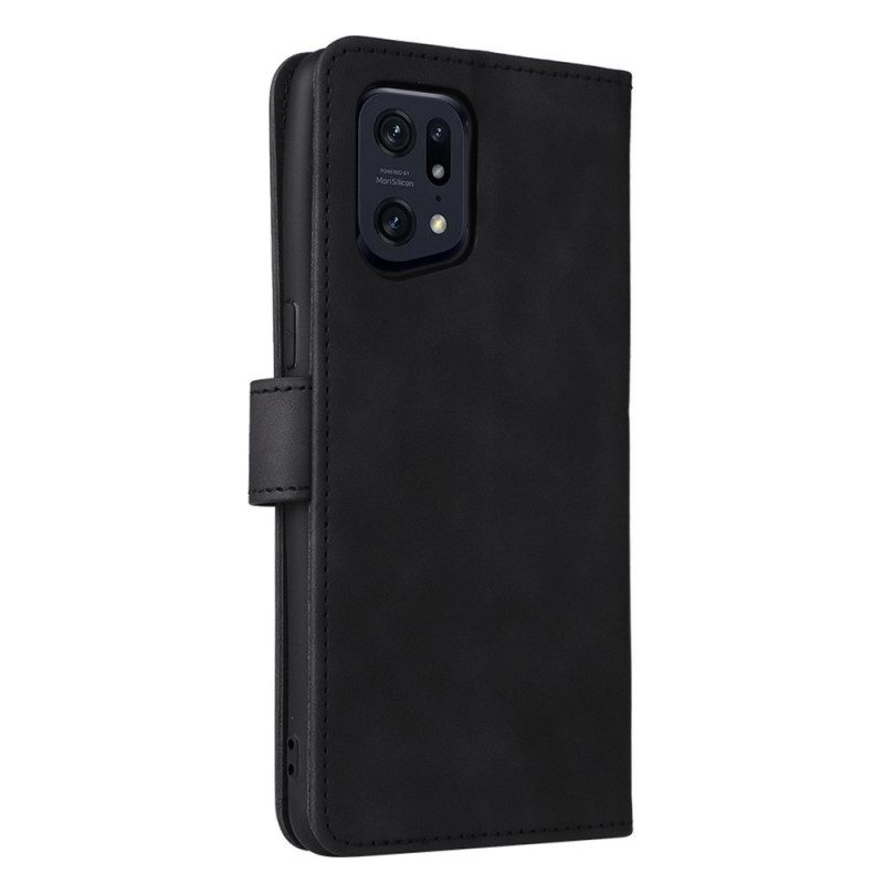 Folio Cover Oppo Find X5 Pro Annata Unita