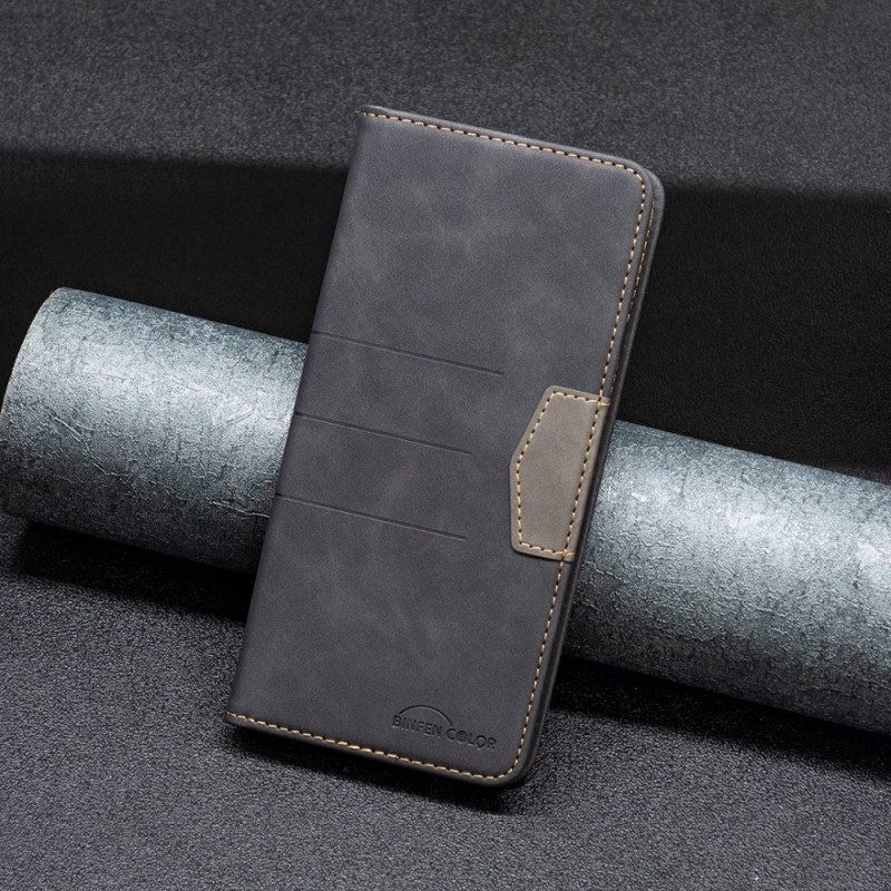 Folio Cover Oppo Find X5 Pro Custodia in pelle Colore Binfen