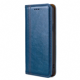 Folio Cover Oppo Find X5 Pro Custodia in pelle Effetto Pelle Vintage