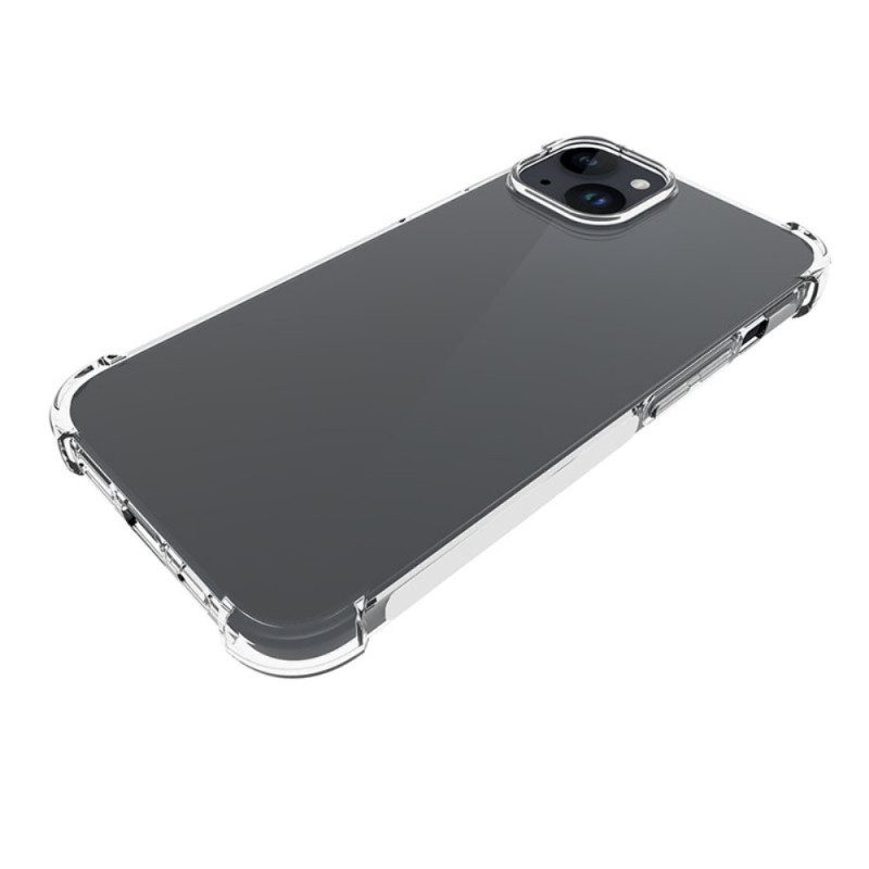 Cover iPhone 15 Angoli Rinforzati Trasparenti