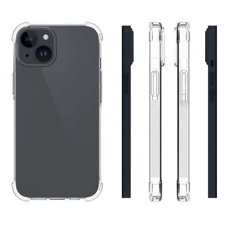 Cover iPhone 15 Angoli Rinforzati Trasparenti