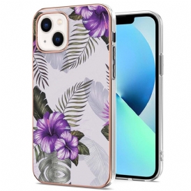 Cover iPhone 15 Marmo Floreale