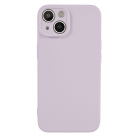 Cover iPhone 15 Silicone E Microfibra