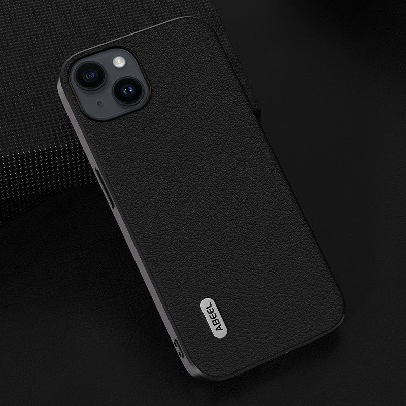 Cover iPhone 15 Vera Pelle Abeel