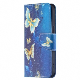 Custodia A Portafoglio iPhone 15 Falene