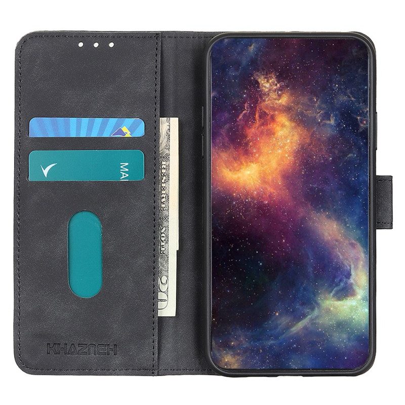Custodia A Portafoglio iPhone 15 Khazneh Classico