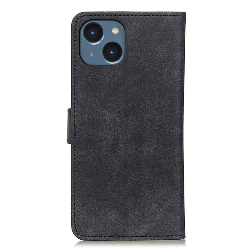 Custodia A Portafoglio iPhone 15 Khazneh Classico