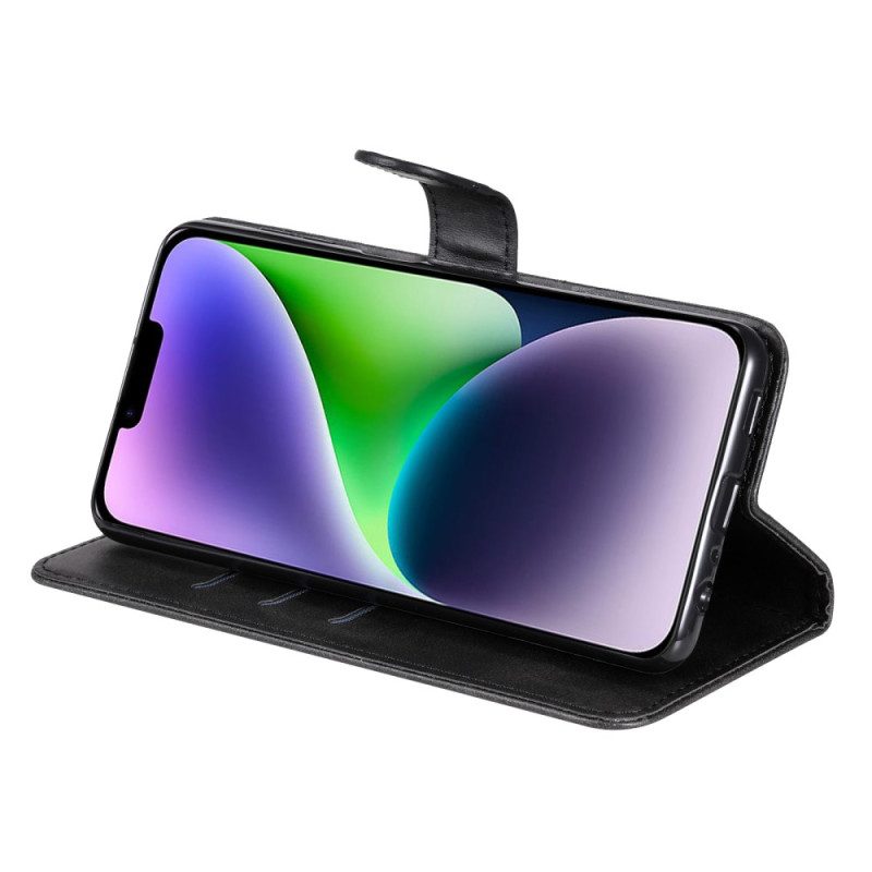 Custodia in pelle iPhone 15 Portamonete