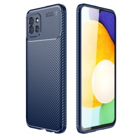 Cover Samsung Galaxy A03 Struttura Flessibile In Fibra Di Carbonio