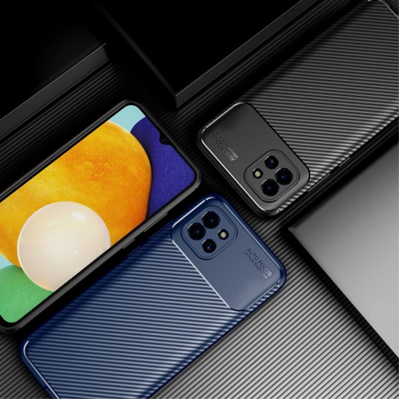 Cover Samsung Galaxy A03 Struttura Flessibile In Fibra Di Carbonio