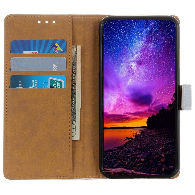 Custodia in pelle Samsung Galaxy A03 Ecopelle Tinta Unita